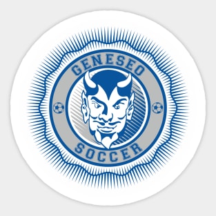 Geneseo Blue Devils Soccer 2023 Sticker